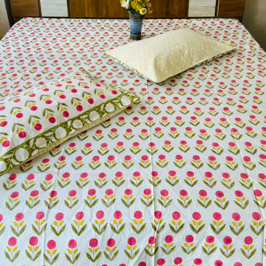 Charulata cotton bedsheet, view 2