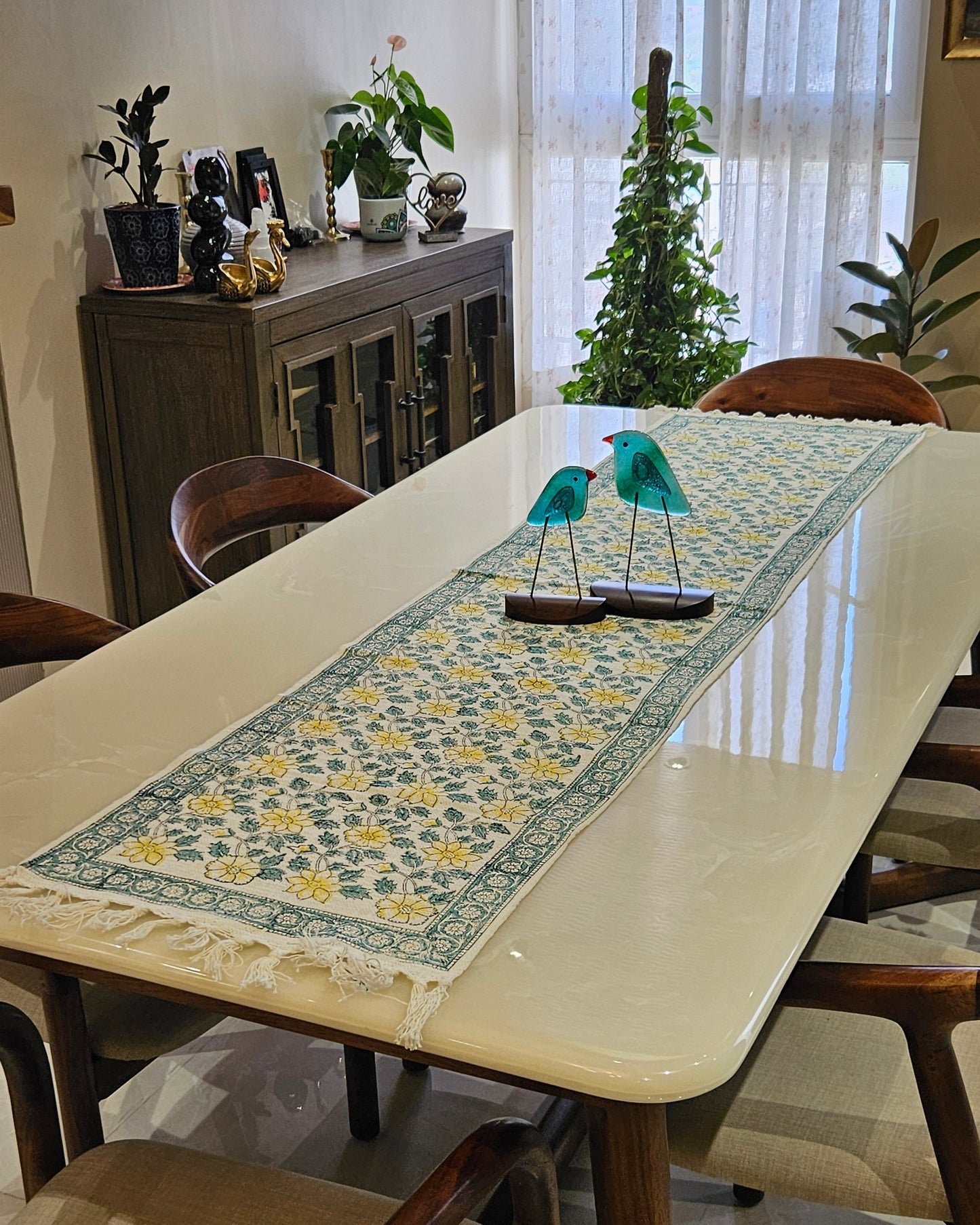 Saanjh Floral Table Runner