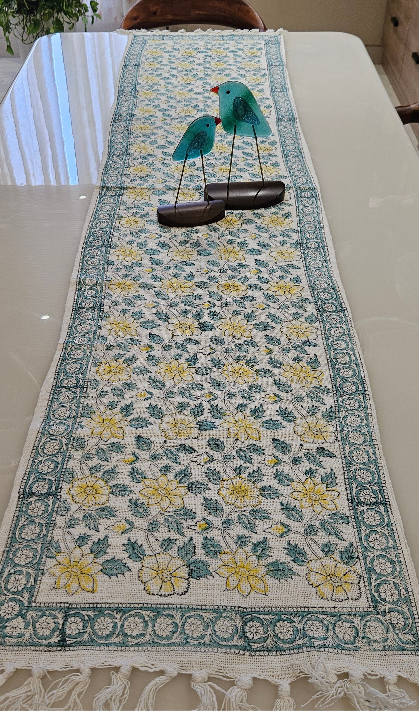 Saanjh Floral Table Runner