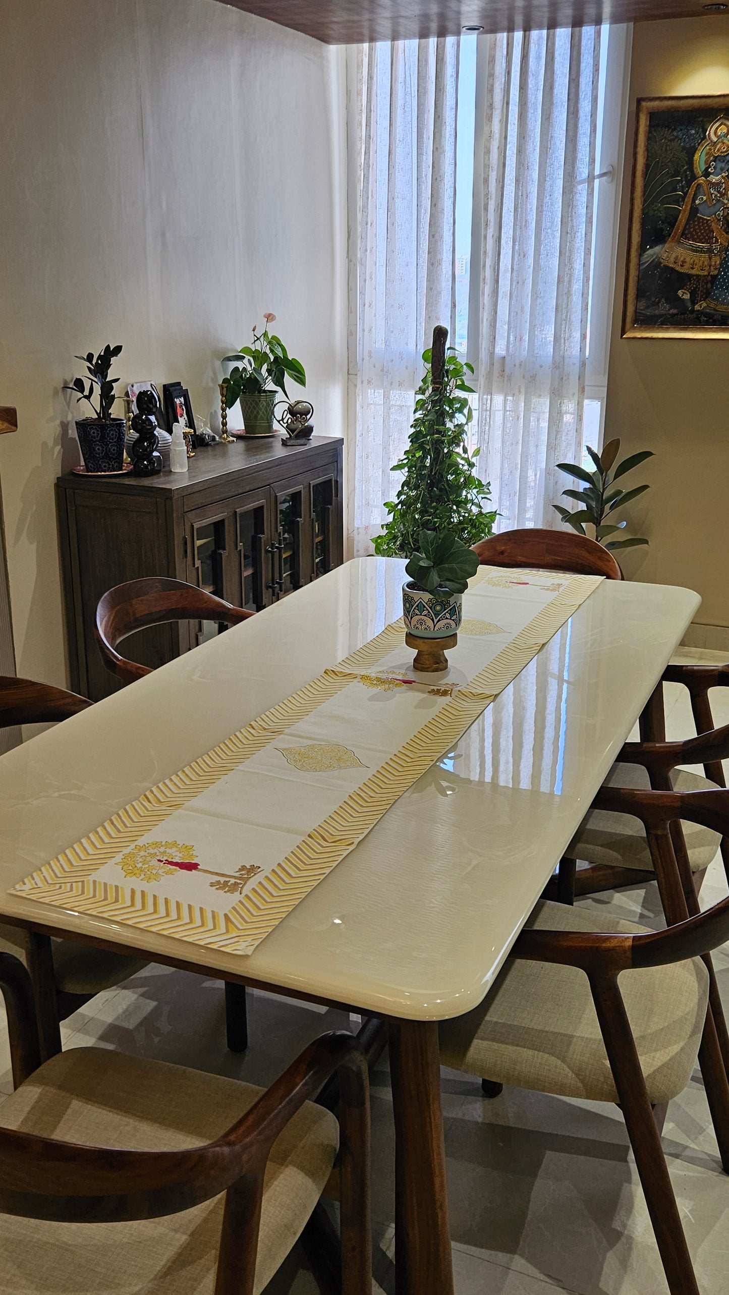 Kesariya Table Runner
