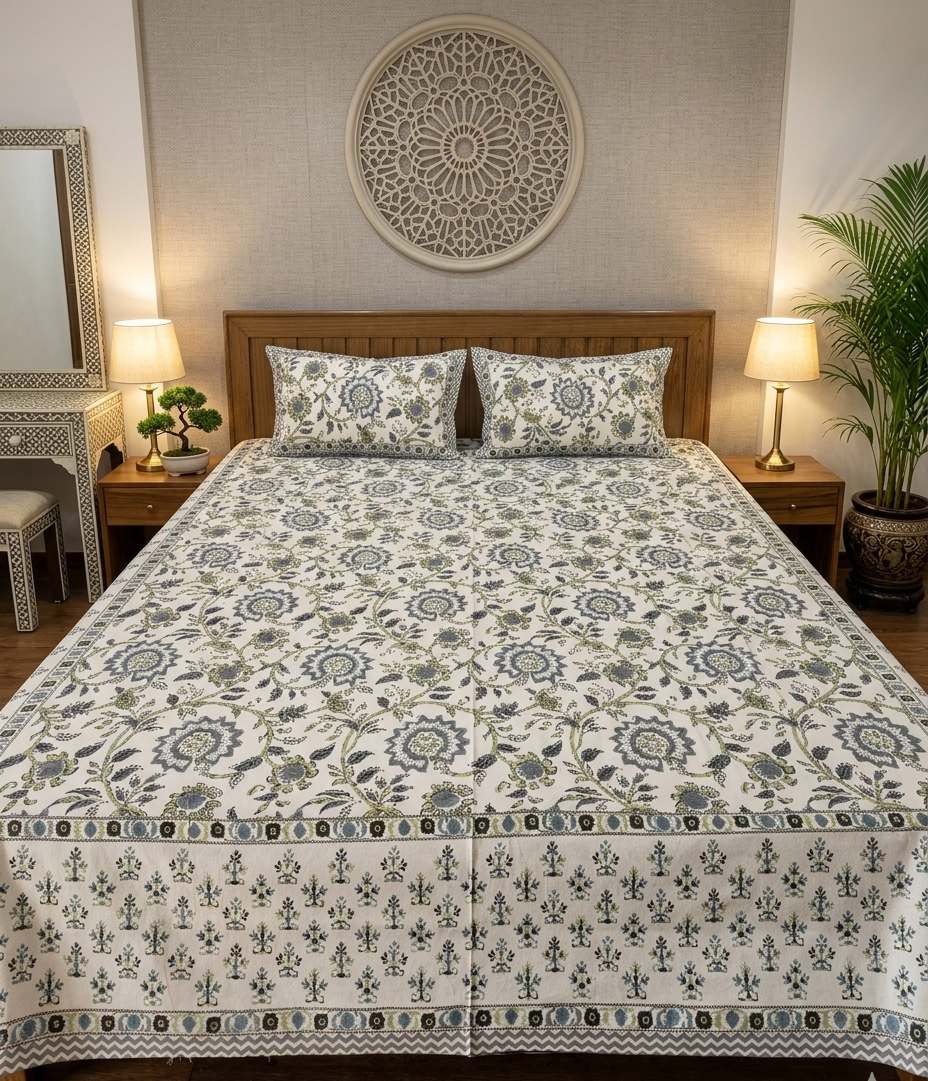 Bella - Blue Floral Jal