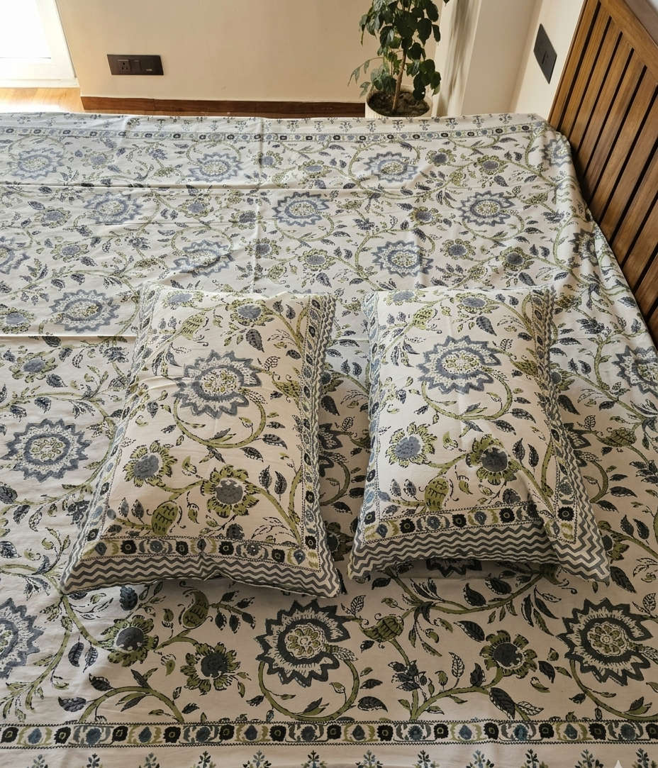 Bella - Blue Floral Jal