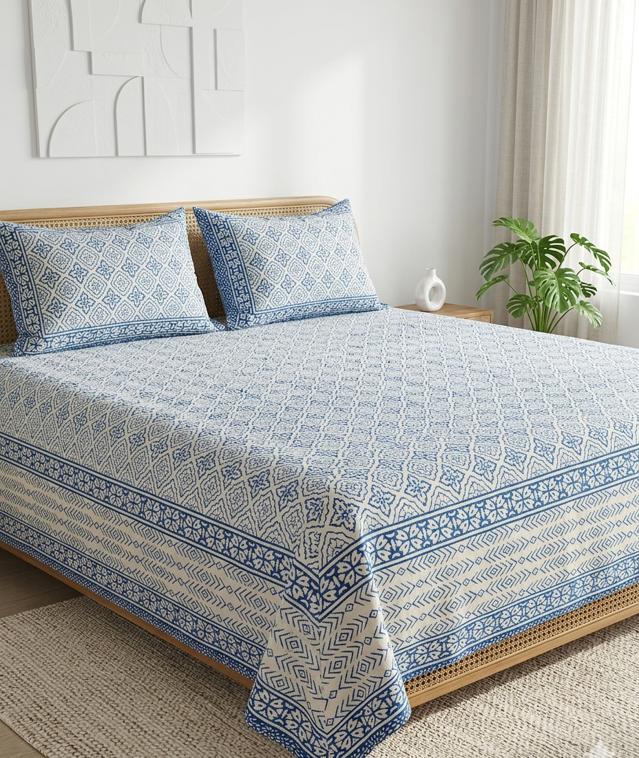 Chakori - Geometric Blue