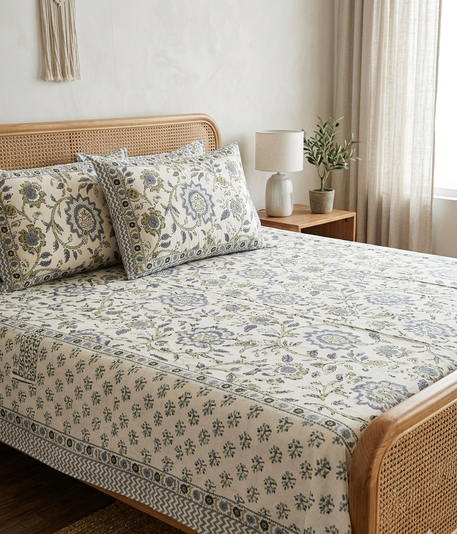 Bella - Blue Floral Jal