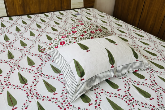 Sawan |Arka luxe cotton bedsheet 500 TC |Super king size