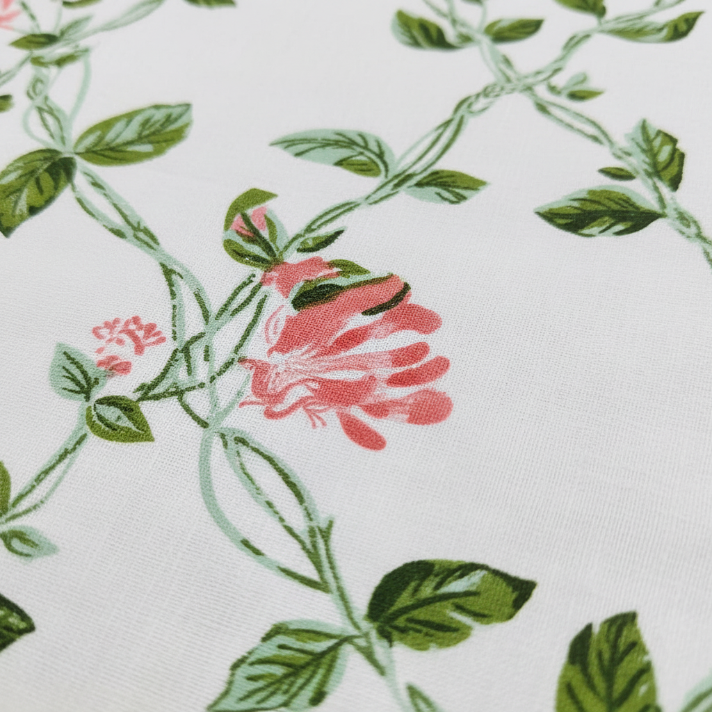gulmohar- pink and green |Every day 100% cotton bedsheet | king size