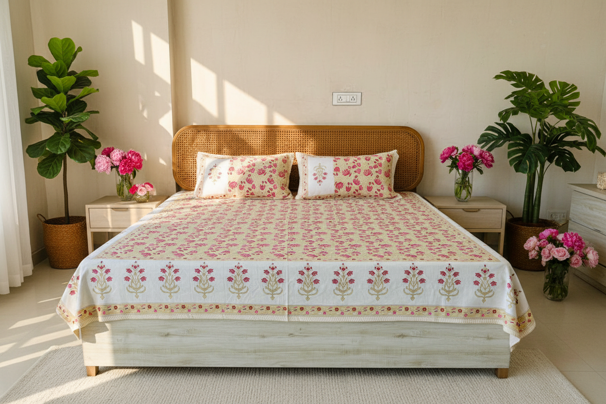 Front View Parag Bedsheet
