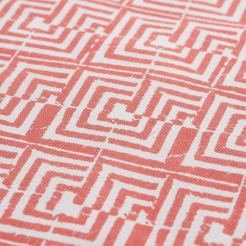 Jaamiti | Peach & White Everyday 100% Cotton Bedsheet | Super King Size